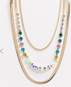 AMORE NECKLACE ASOS